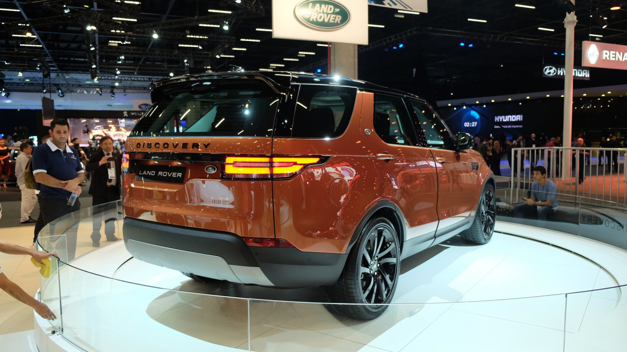 Salão do Automóvel: novo Discovery fica 480 kg mais leve e começa a ser vendido em 2017