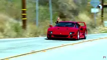 Ferrari F40 on Jay Leno's Garage