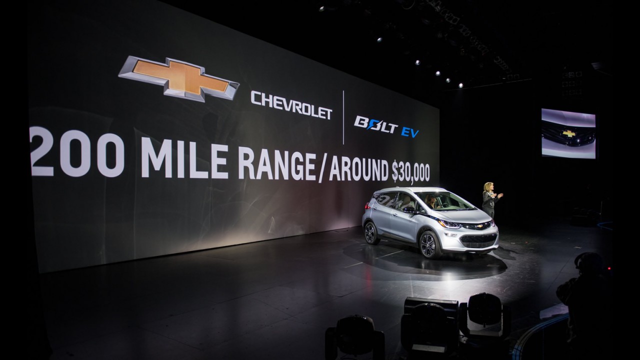 Elétrico "para as massas": Chevrolet Bolt 2017 é revelado por completo