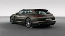 Porsche Panamera Sport Turismo 2018 rendu