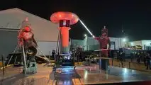 Tesla-Spule bei Cybertruck-Ereignis