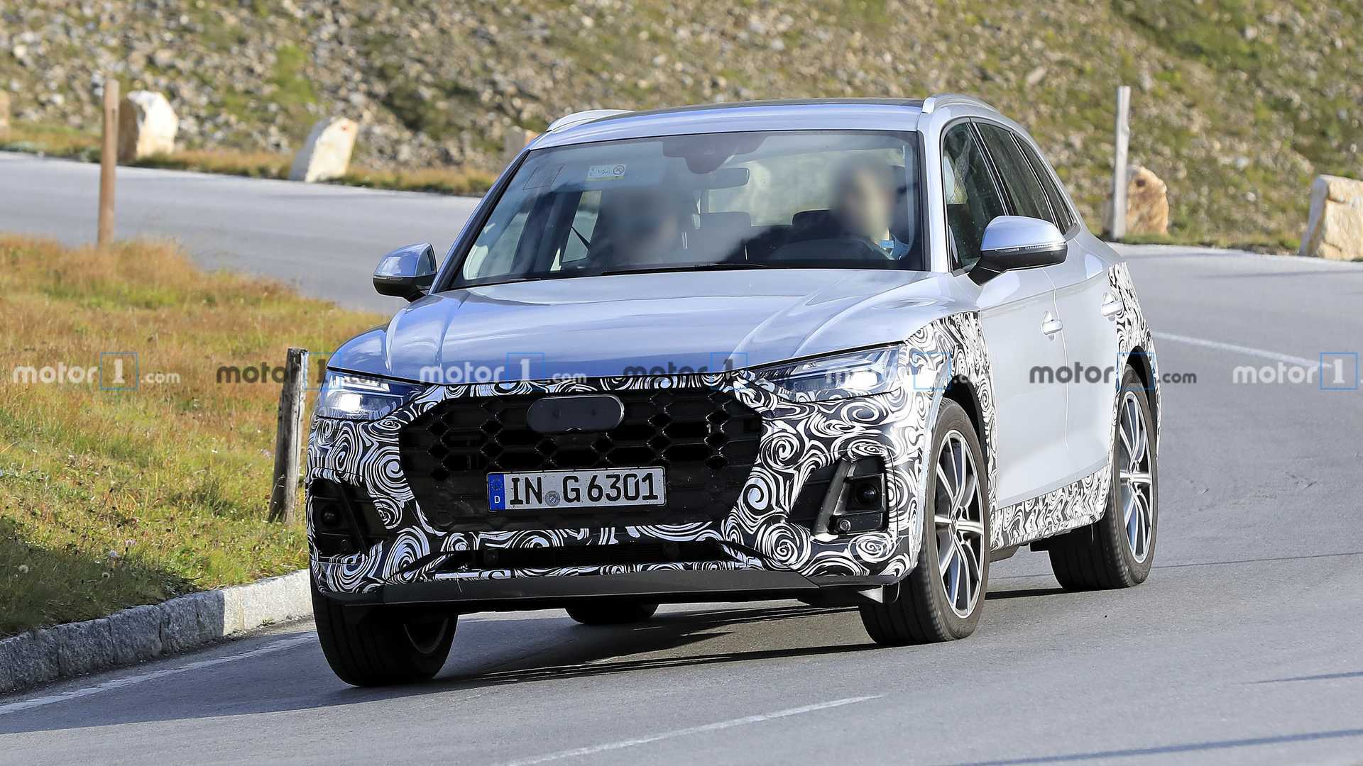 2021 아우디 Q5 페이스리프트 위장막 [데이터주의] | 인스티즈