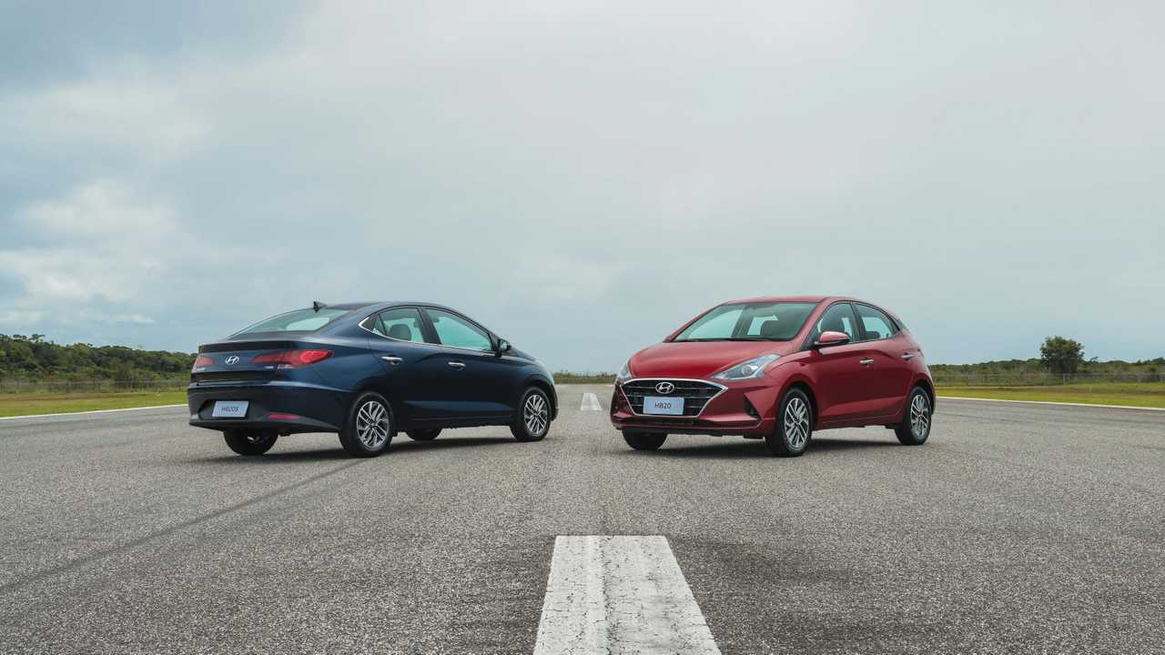Linha Hyundai HB20 2020