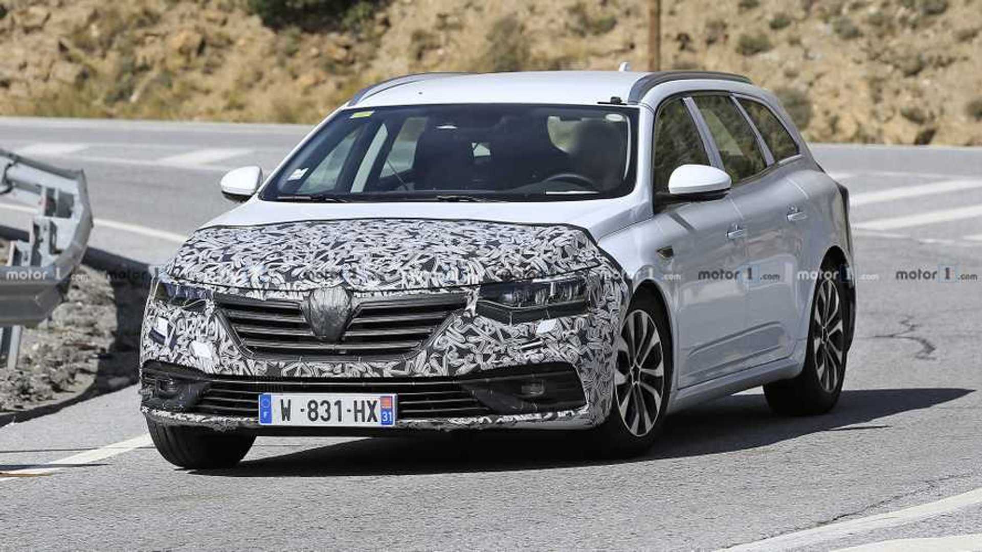 Renault Talisman Wagon Facelift Spied For The First Time