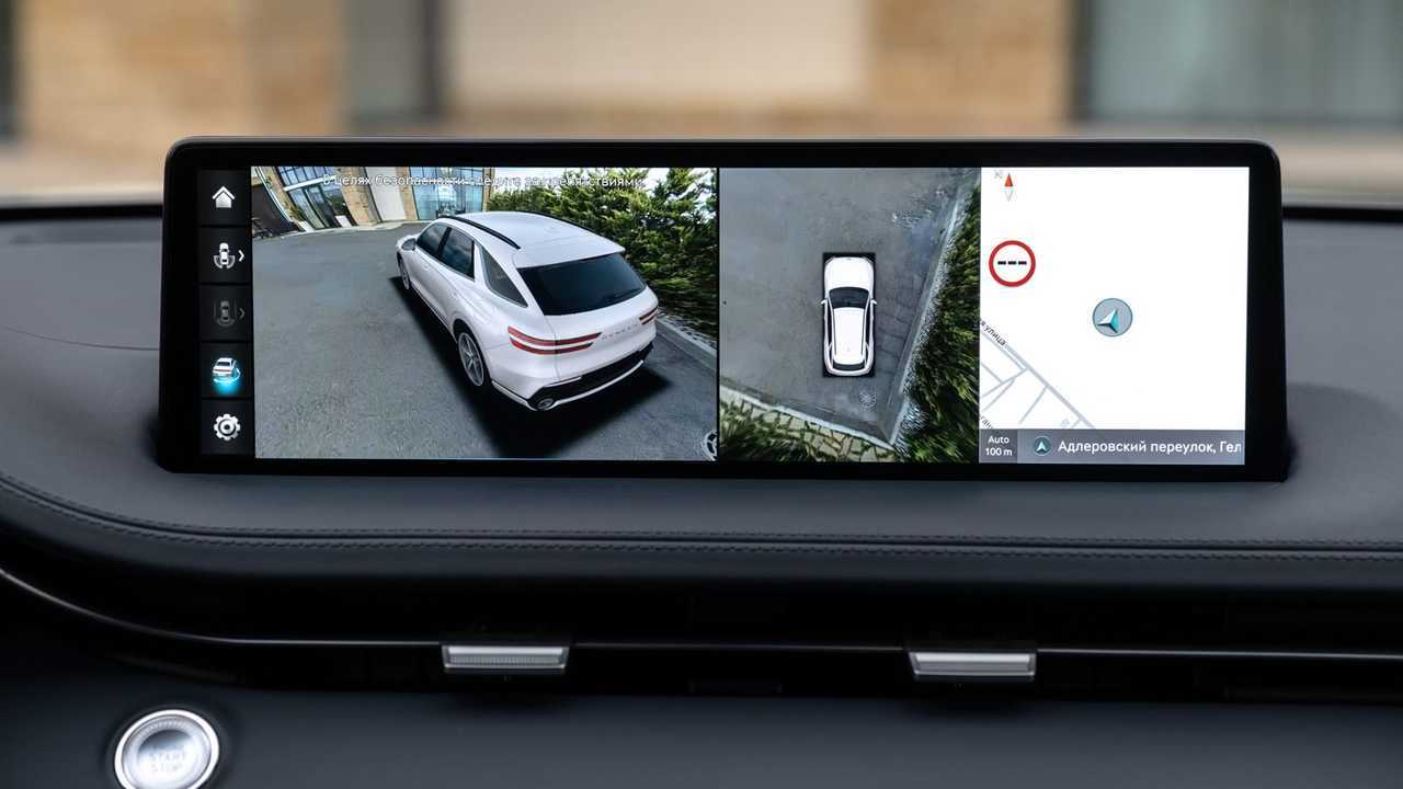 Genesis GV70, изображение с внешних камер