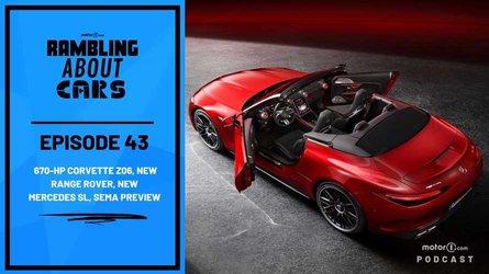 Wild Corvette Z06, Mild Range Rover, Smooth Mercedes SL, SEMA: RAC #43