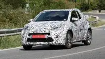 2022 Toyota Aygo neues Spionagefoto