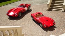 Ferrari Testa Rossa J All-Electric Scale Replica and 1957 Ferrari 250 Testa Rossa 3