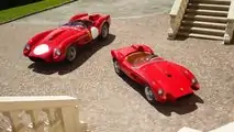 Ferrari Testa Rossa J All-Electric Scale Replica and 1957 Ferrari 250 Testa Rossa 3