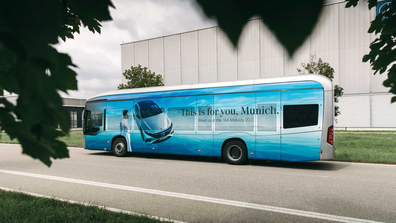 Mercedes-Benz eCitaro - Navetta all'IAA di Monaco 2021