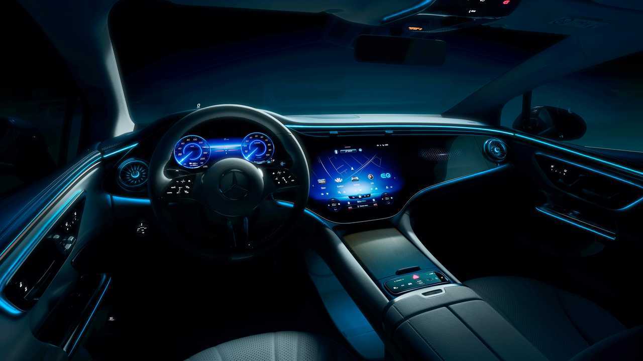 Mercedes-Benz EQE Teaser Interior
