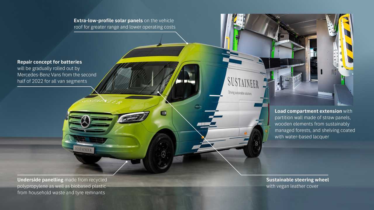 Mercedes-Benz Sustaineer concept 2021
