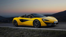 McLaren 570S Spider yellow