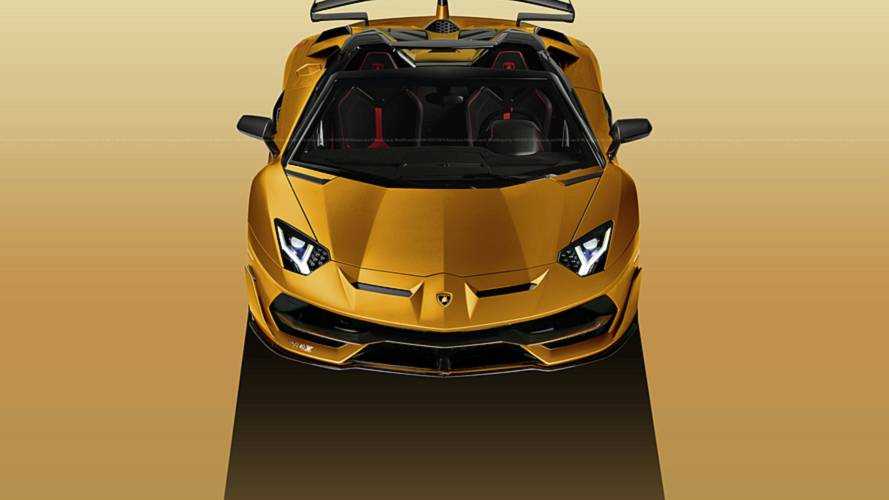 Lamborghini Aventador SVJ Roadster Render