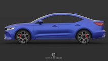 2020 Mitsubishi Galant Renering