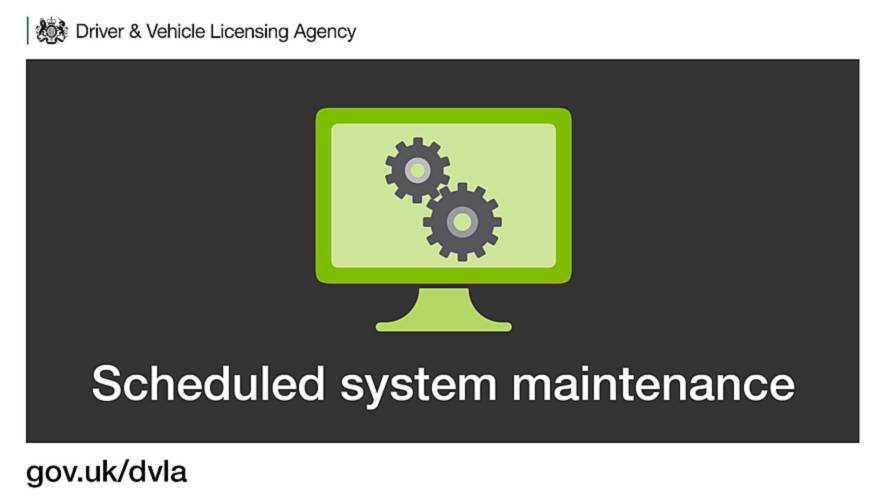 DVLA system maintenance