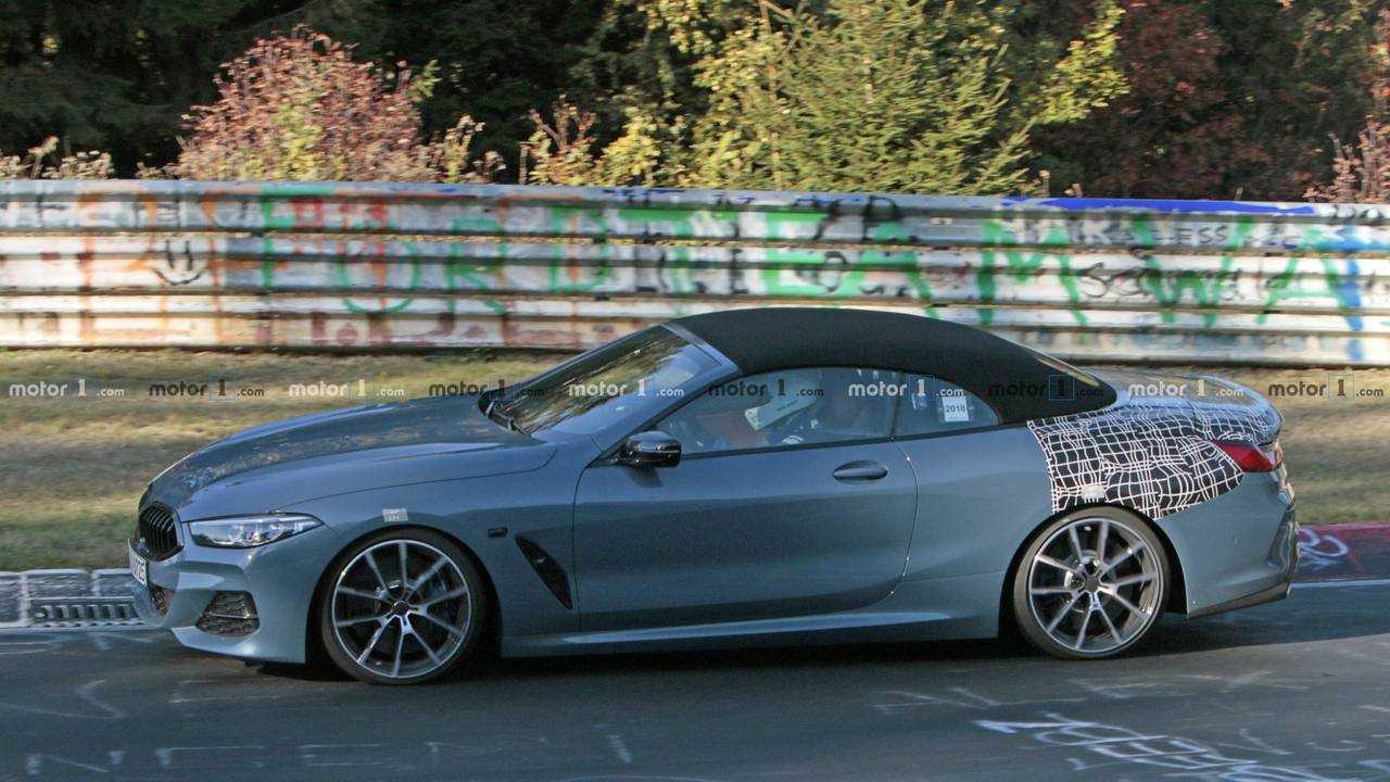 2019 BMW 8 Series Convertible spy photo