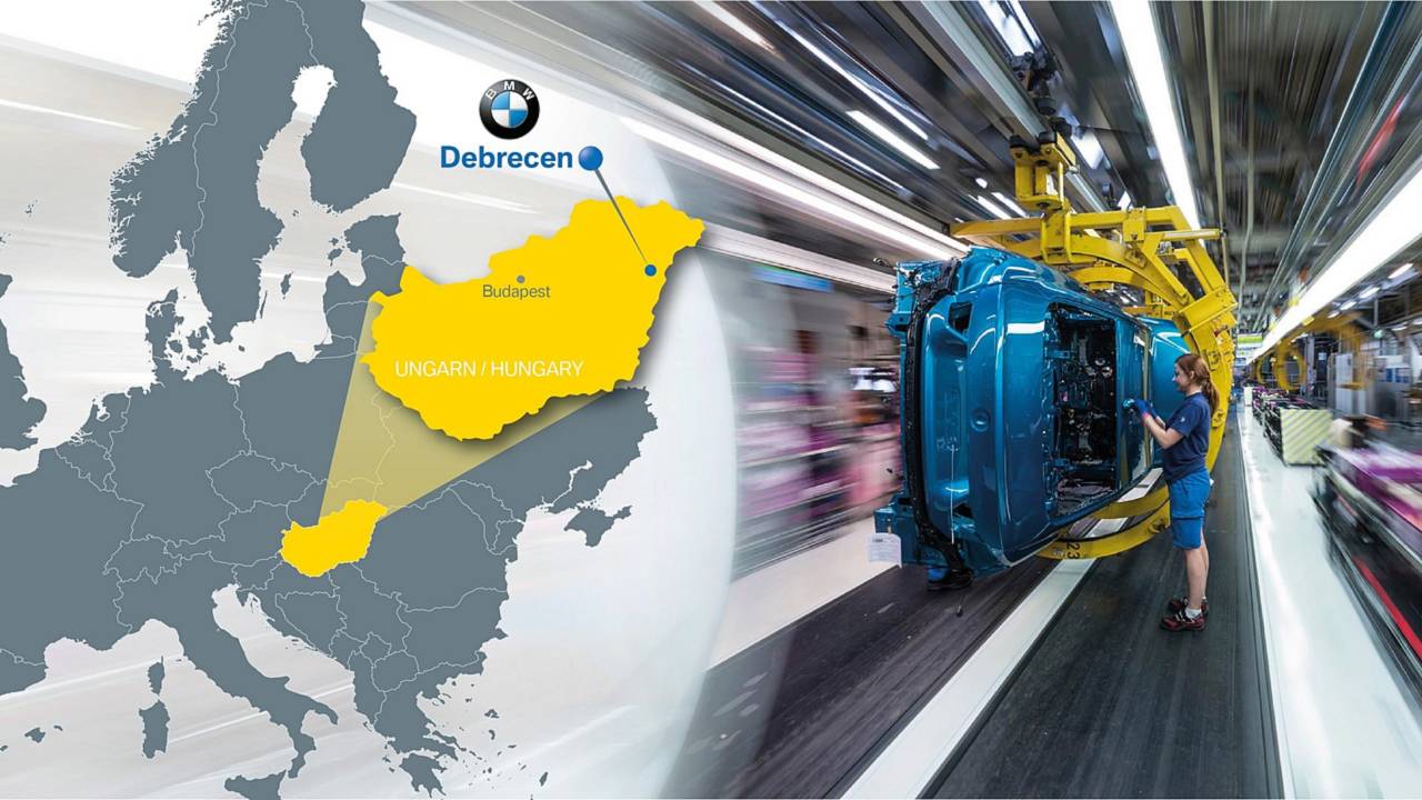 BMW new factory near Debrecen, Hungary
