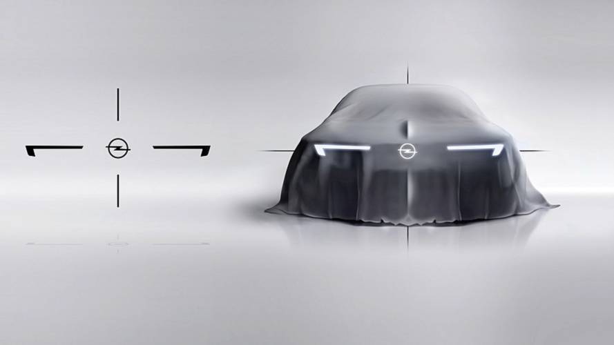Opel GT X Experimental konsepti teaser'ları