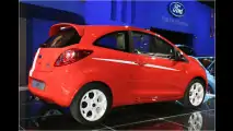 Drei stylische Ford Ka