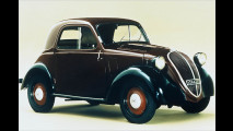 Gestern wie heute beliebt: Der Fiat 500 Topolino war 1937 zu Gast in der Schweiz