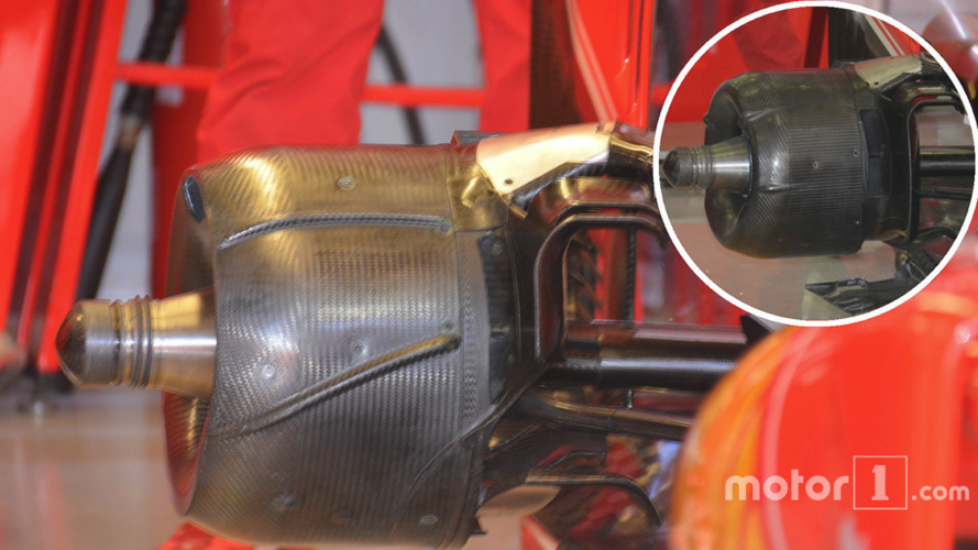 Ferrari SF16-H rear brake drum