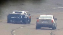 Mid-engine Corvette prototype spy photo