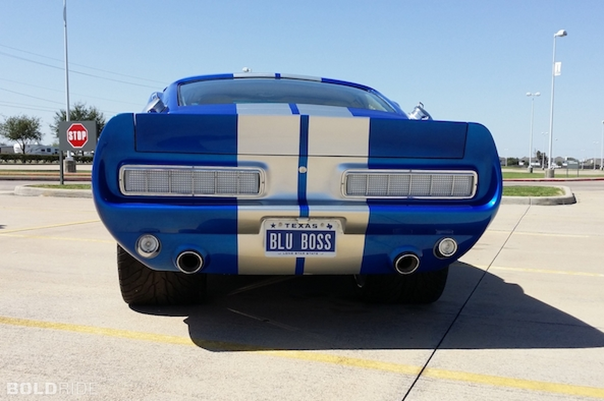 Your Ride: 1967 Ford Mustang Blue Boss Custom