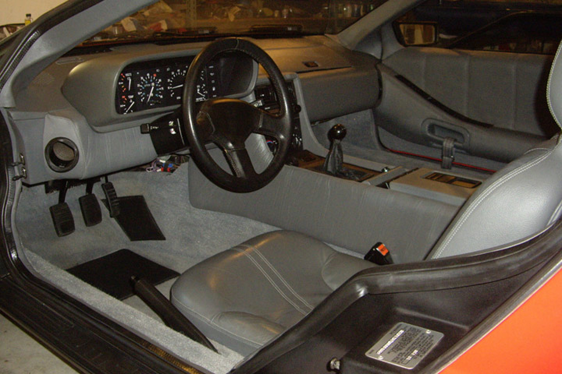 This Red DeLorean DMC-12 is a Barn Find Beauty