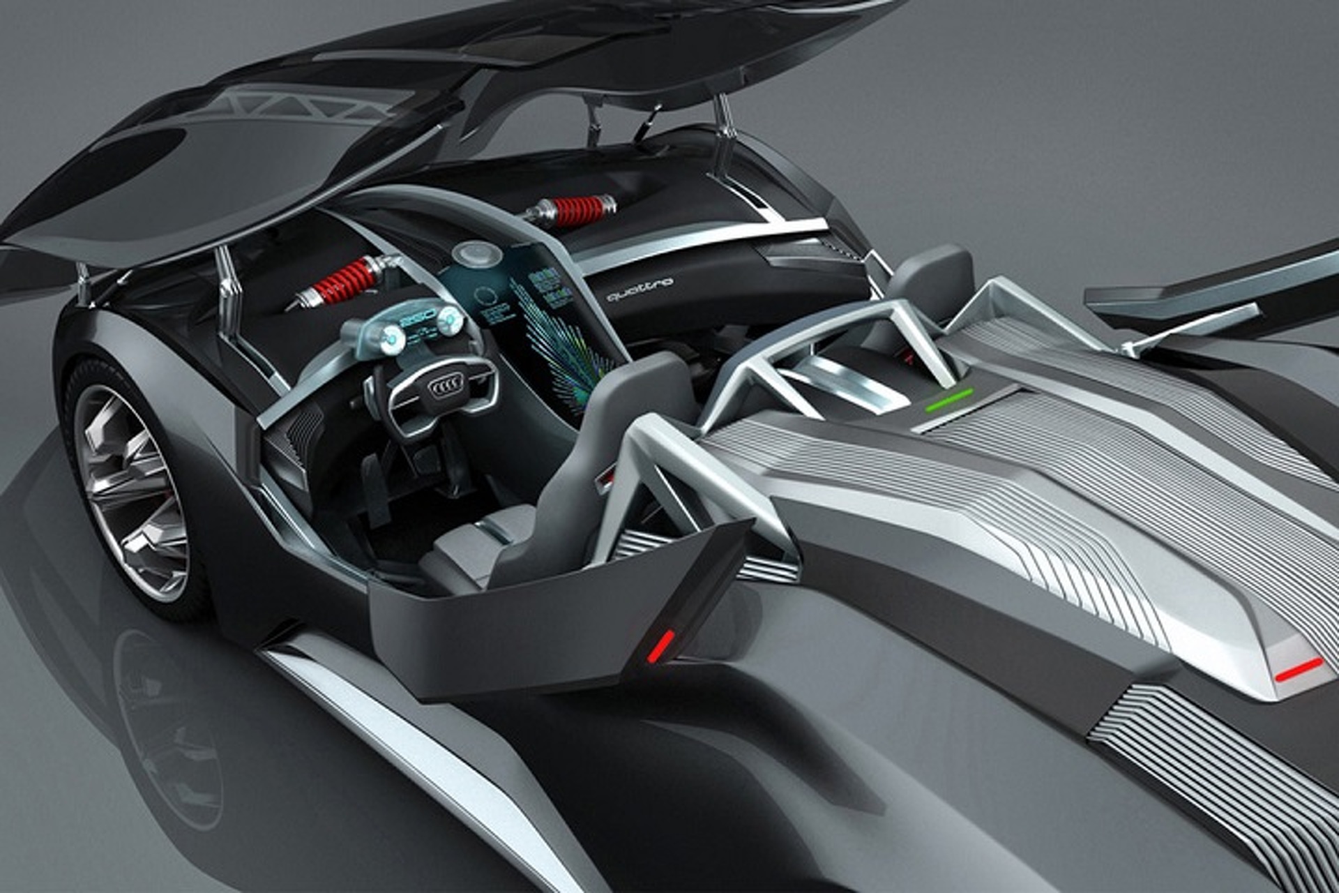 Audi F-Tron Concept is a Nuclear-Powered Glimpse of the Future