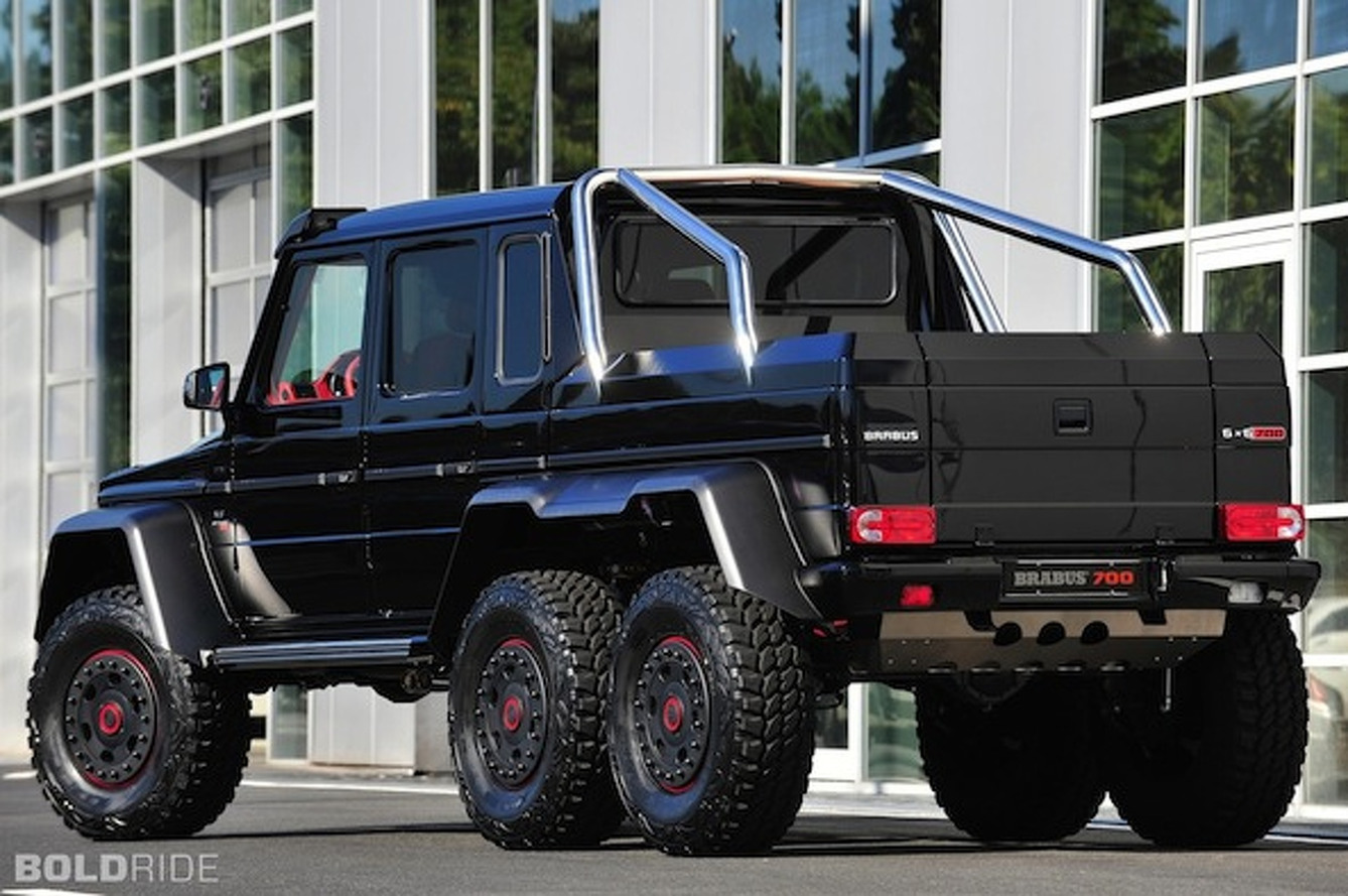 Brabus B63S 6x6 Mercedes Takes GClass to Insane New Heights
