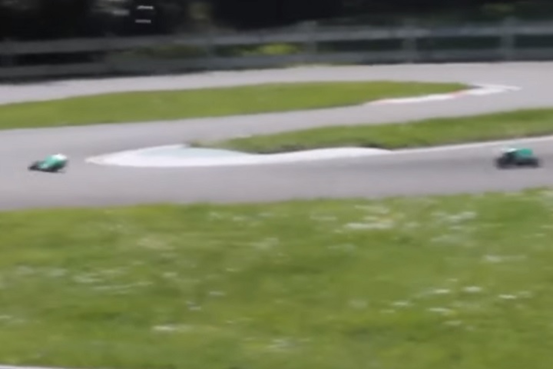 Watch a Fleet of RC Motorcycles Battle on the Track