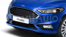 2017 Ford Fiesta rendering by OmniAuto
