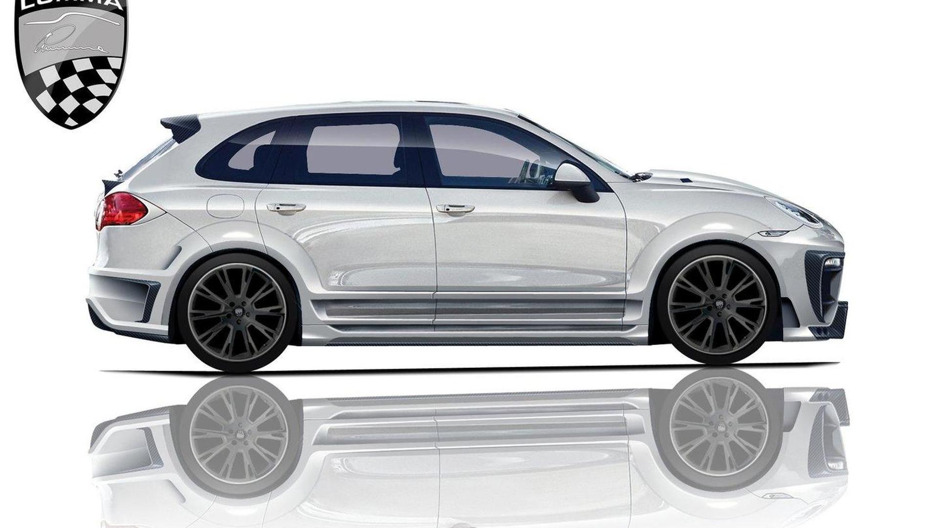 Lumma CLR 550 GT design illustration based on 2011 Porshe Cayenne 12.05.2010