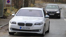 BMW 5-Series hybrid spied 13.12.2010