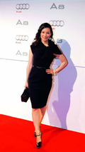 Lucy Liu, actress, at 2011 Audi A8 unveiling, 01.12.2009