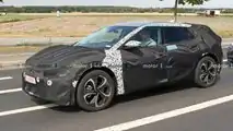 Kia EV Spion Schüsse Drei Viertel Allein