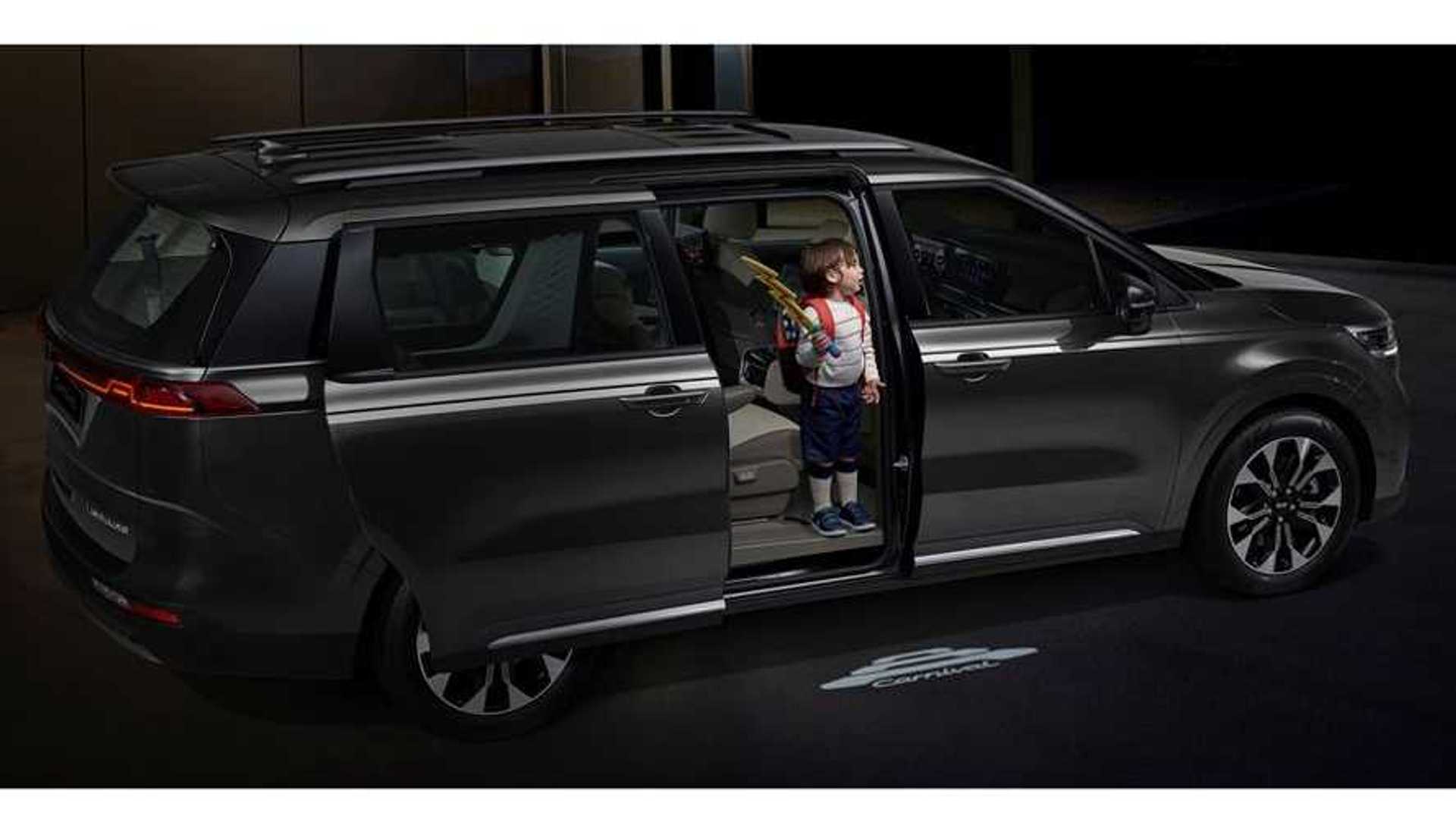 Kia Carnival (2020) для корейского рынка. Сдвижные двери