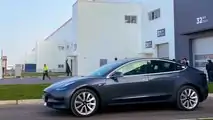 Tesla Model 3 al Tesla Gigafactory 3