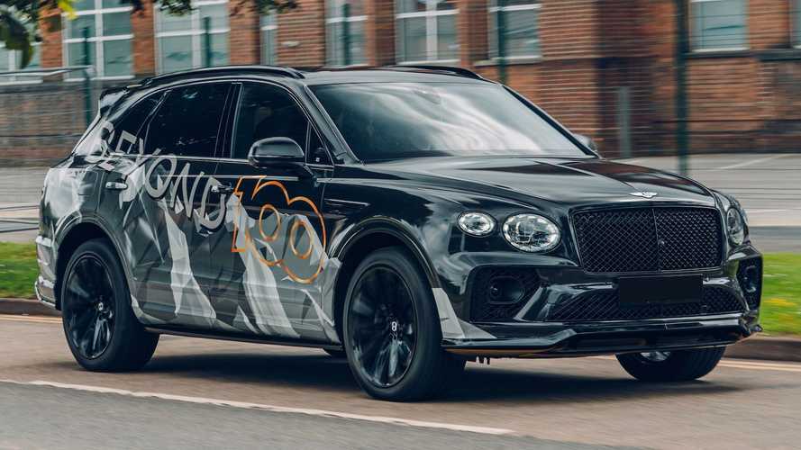 2020 Bentley Bentayga Speed Teaser'ları