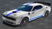 2021 Dodge Challenger ACR Rendered