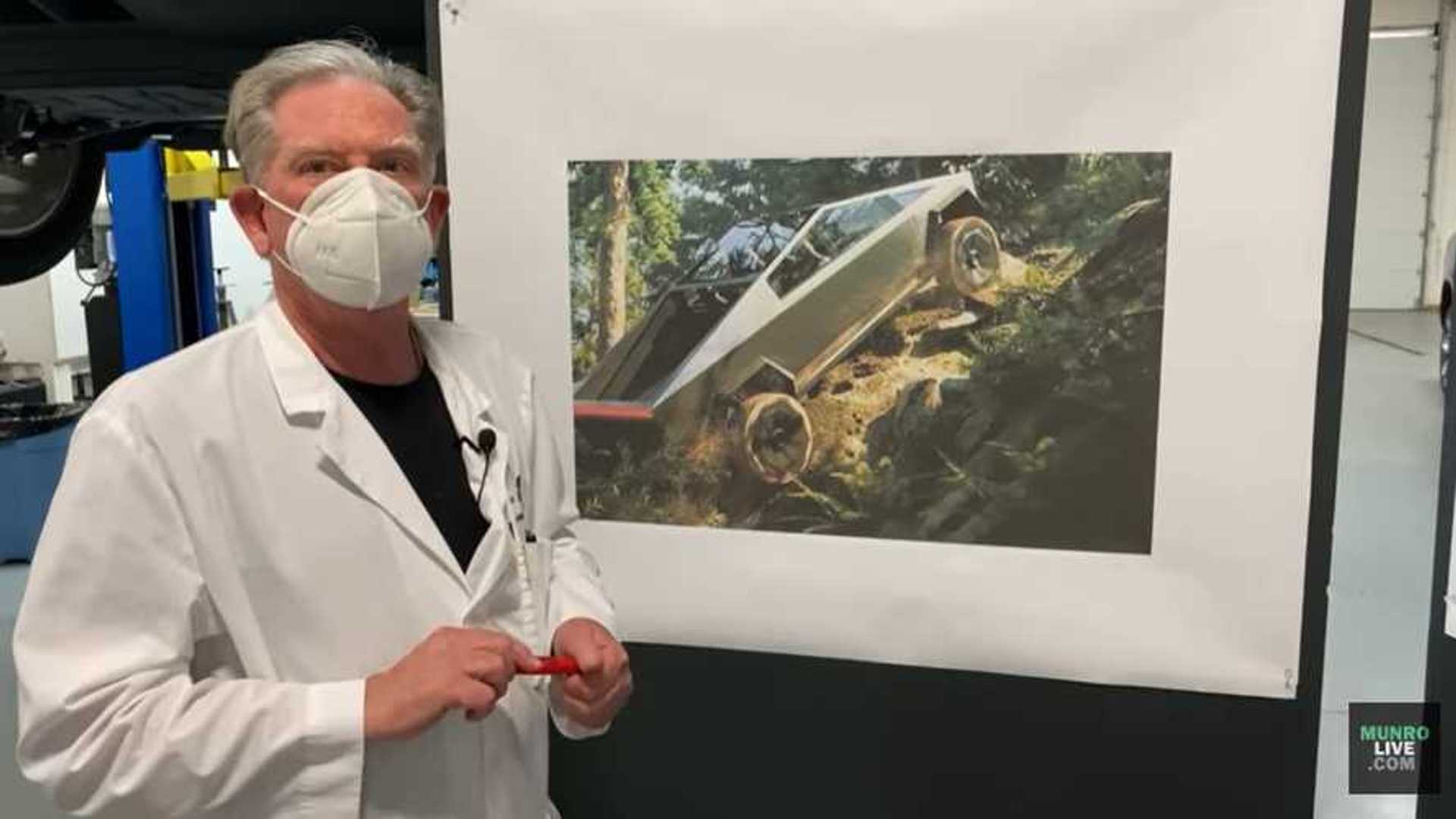 Sandy Munro Talks Tesla Cybertruck Driveline And OffRoading Capabilities