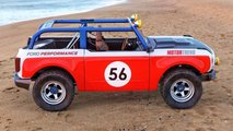 Ford Bronco Rod Hall Race Truck Rendering Side
