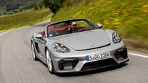 Porsche 718 Spyder (2019) in the test