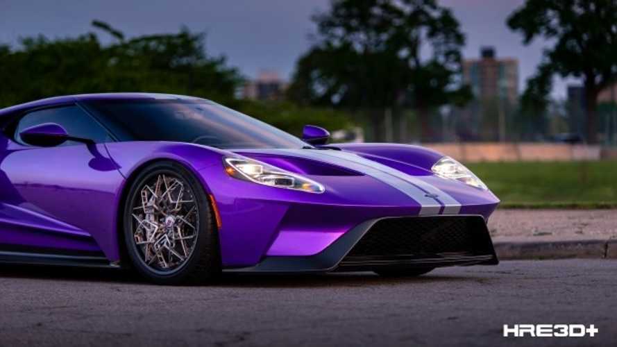 Bu Ford GT'nin jantları 3D printer ile üretilmiş