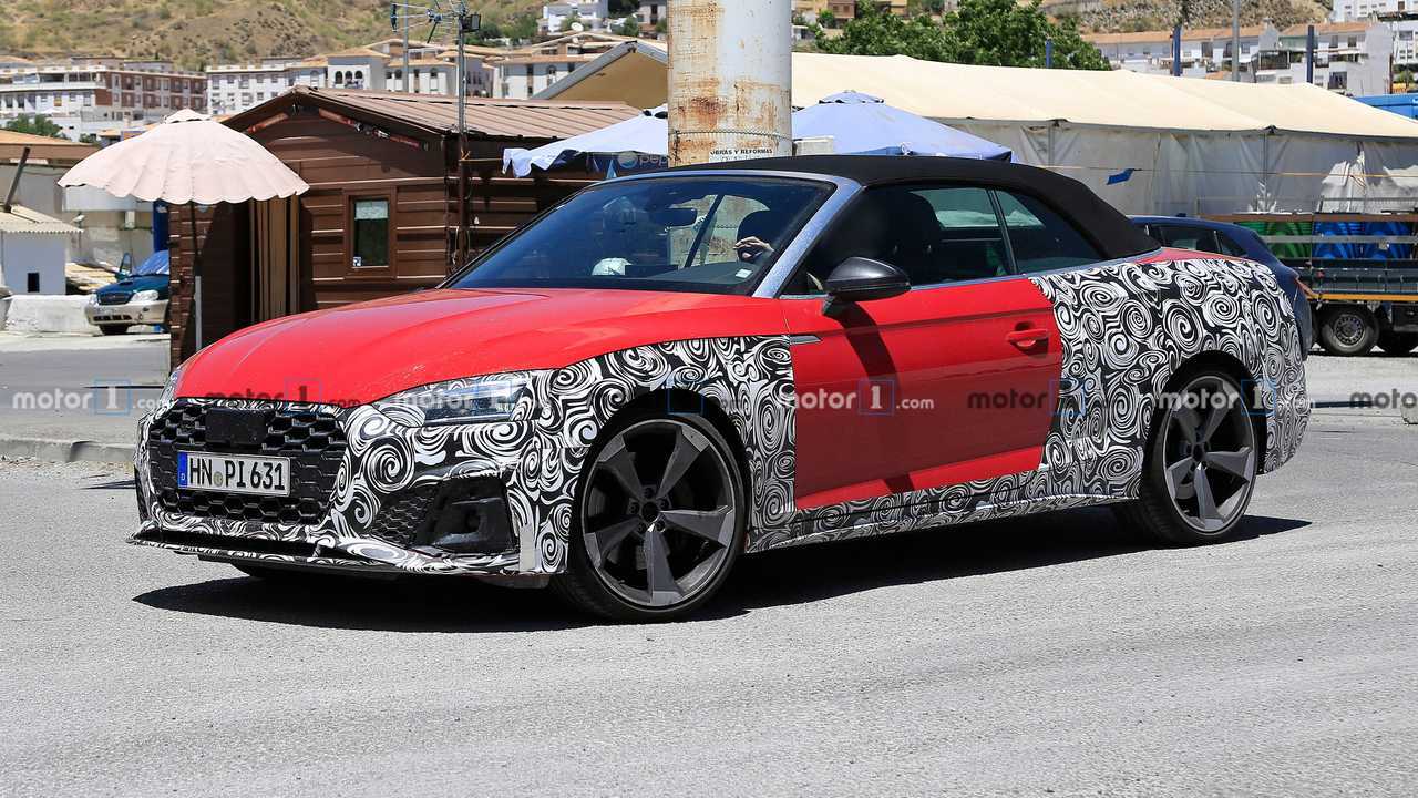 Audi S5 Cabriolet Spy Photo