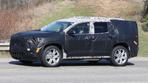 2017 GMC Acadia spy photo
