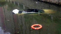 Mercedes-Benz CLS accident in China