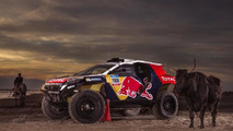 Peugeot 2008 DKR with 2015 Dakar rally livery