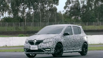 Renault Sandero RS screenshot from teaser video